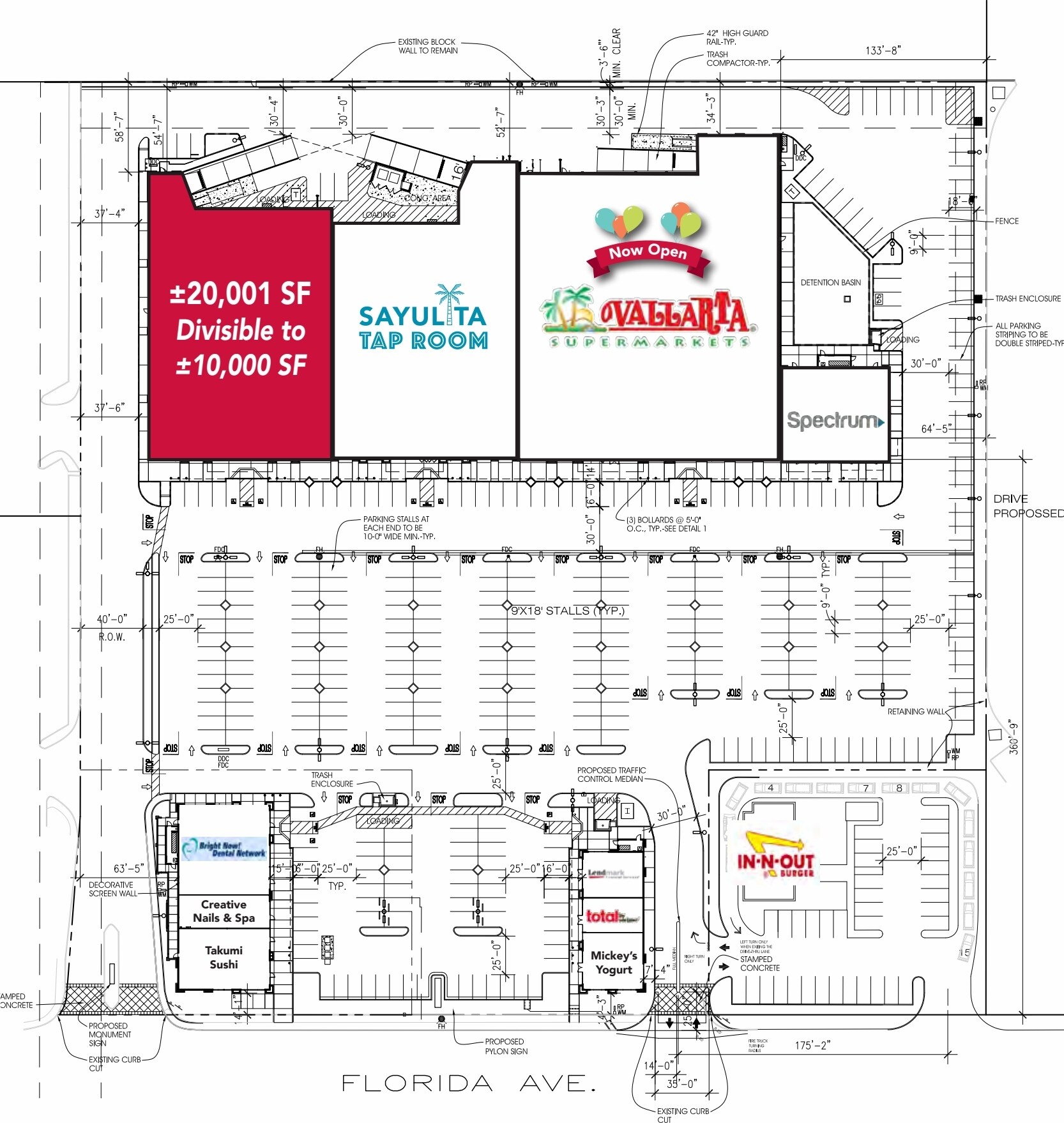 2701-2897 W Florida Ave, Hemet, CA à louer Plan de site- Image 1 de 1
