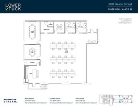 800 Gesco St, Charlotte, NC for lease Floor Plan- Image 1 of 1