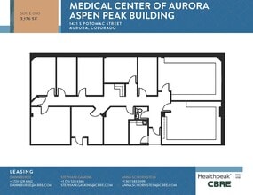 1411 S Potomac St, Aurora, CO for lease Floor Plan- Image 1 of 1