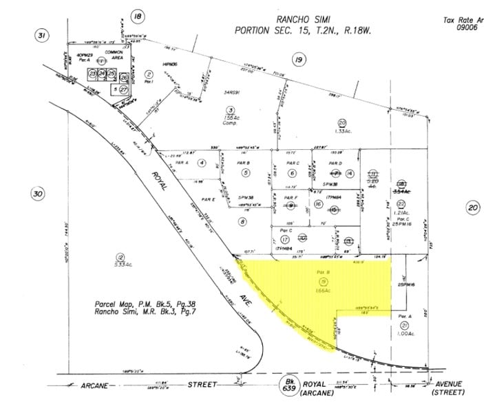 2045 Royal Ave, Simi Valley, CA for lease - Plat Map - Image 3 of 7