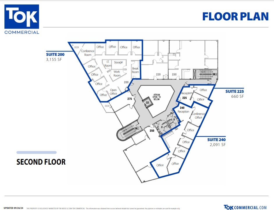 250 Bobwhite Ct, Boise, ID for lease Floor Plan- Image 1 of 2