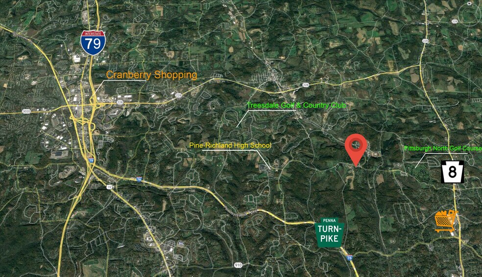 4109 Bakerstown-Warrendale Rd, Gibsonia, PA à vendre - Photo du bâtiment - Image 3 de 8