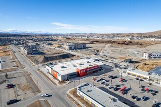 264 Park St, Cochrane, AB - Aerial  map view