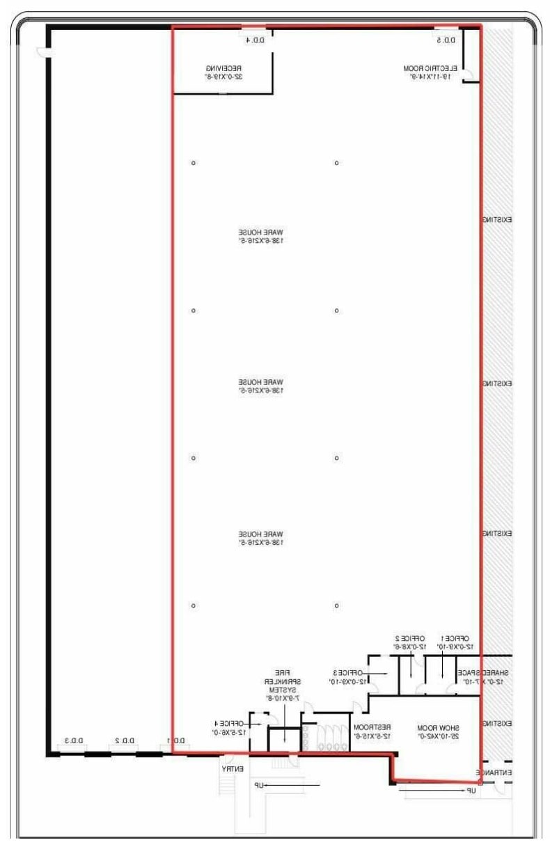 2125-2127 Exchange Dr, Arlington, TX à louer Plan d’étage- Image 1 de 1