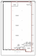 2125-2127 Exchange Dr, Arlington, TX à louer Plan d’étage- Image 1 de 1
