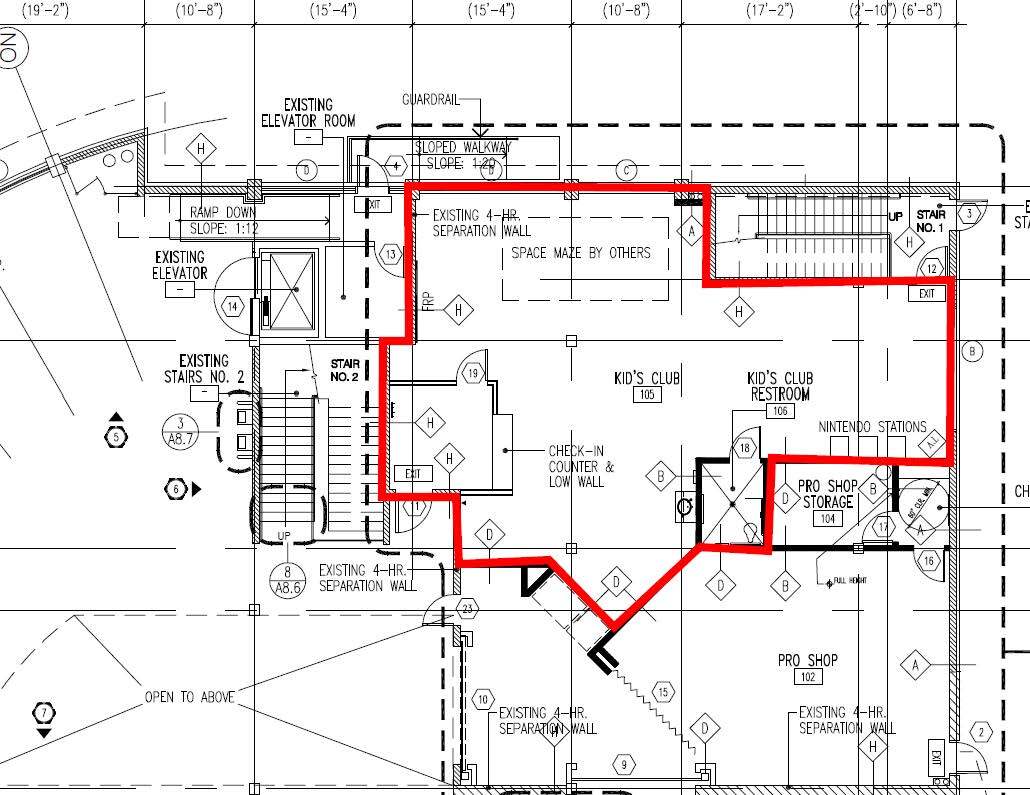 2180 Lincoln Ave, Altadena, CA for lease Floor Plan- Image 1 of 2