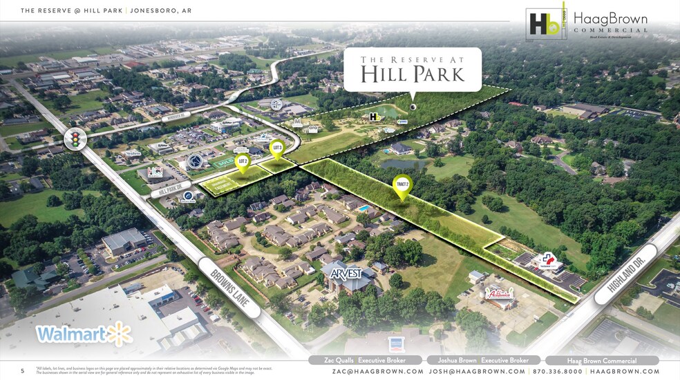 2301 Browns Ln, Jonesboro, AR for sale - Aerial - Image 2 of 11