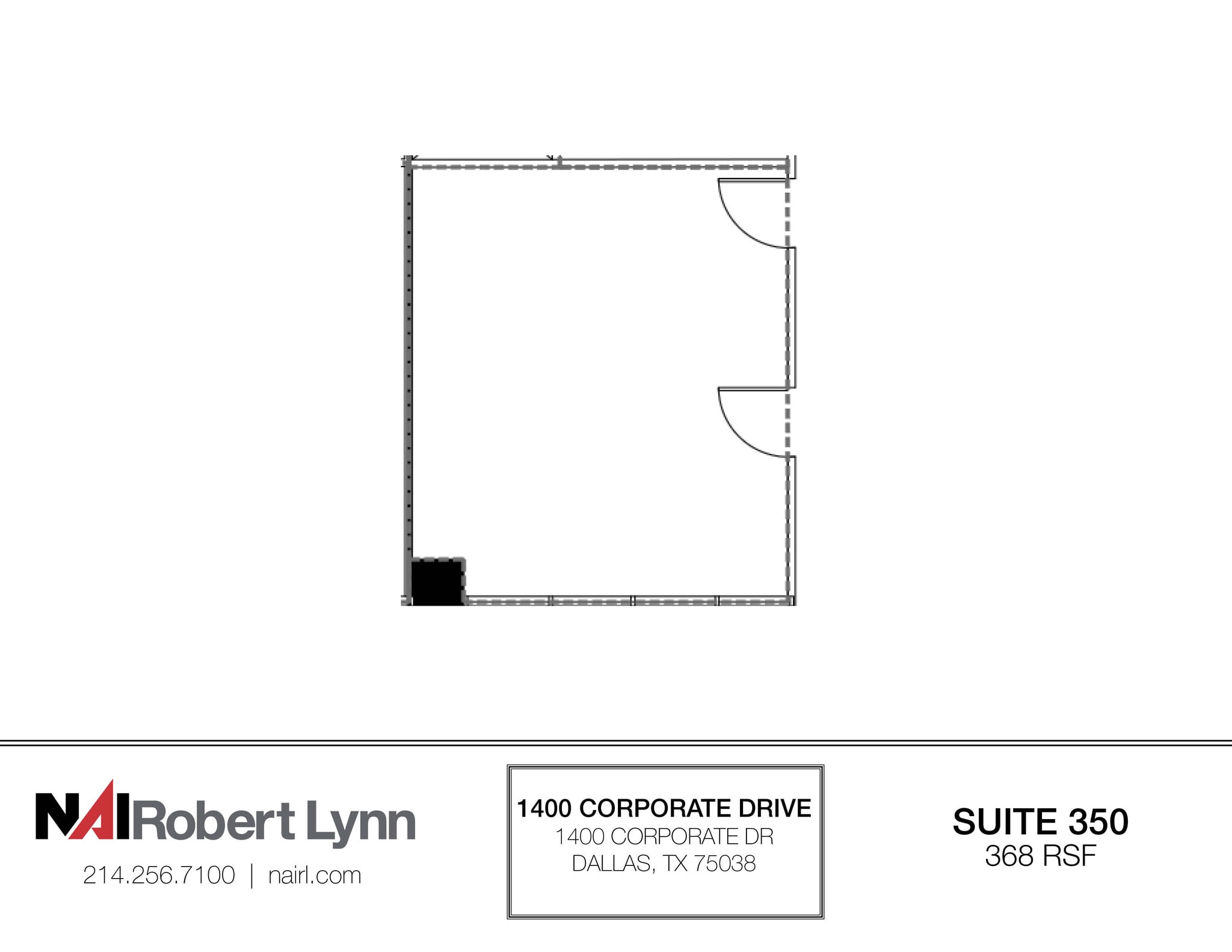1400 Corporate Dr, Irving, TX for lease Floor Plan- Image 1 of 2