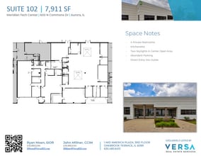 550 N Commons Dr, Aurora, IL for lease Floor Plan- Image 1 of 2