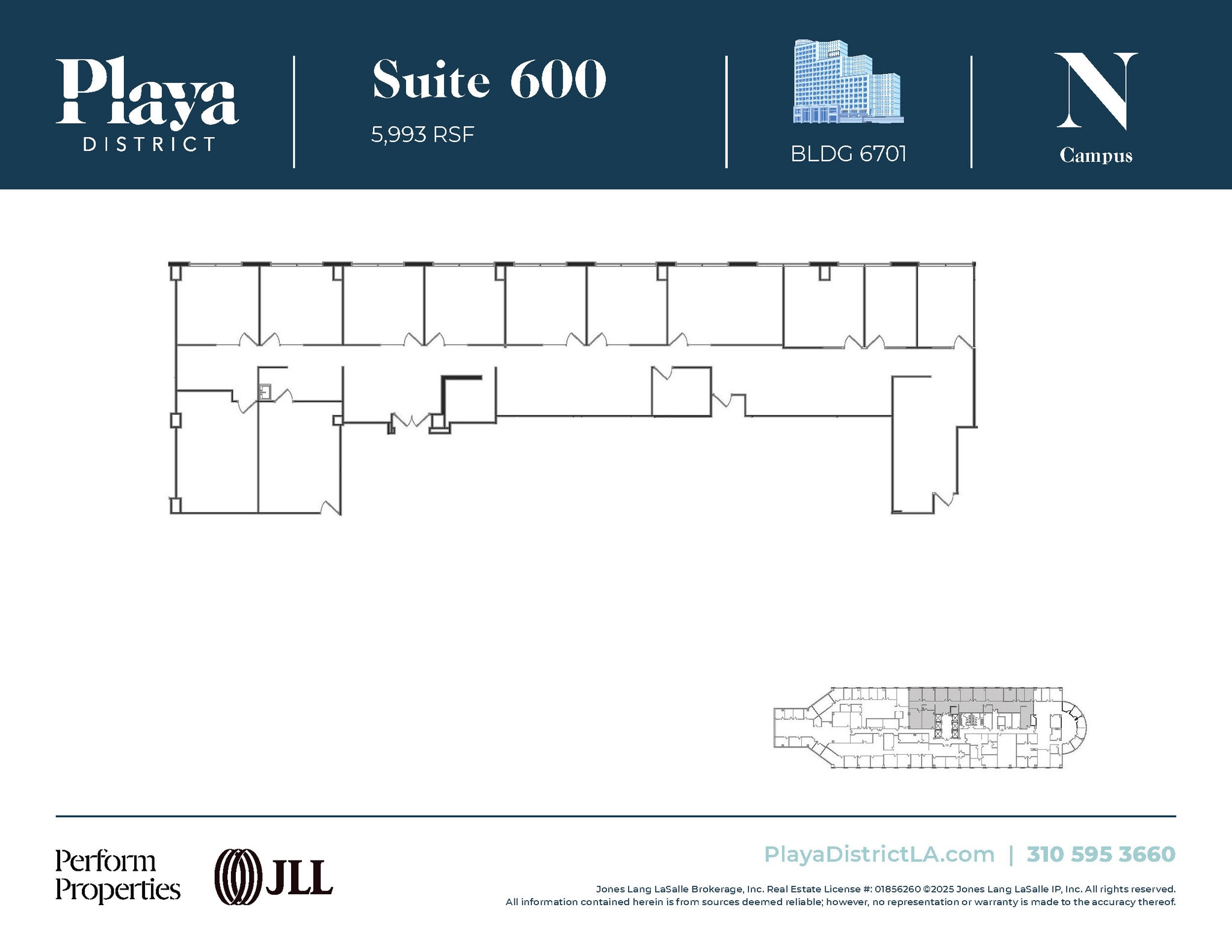 6100 Center Dr, Los Angeles, CA for lease Floor Plan- Image 1 of 1