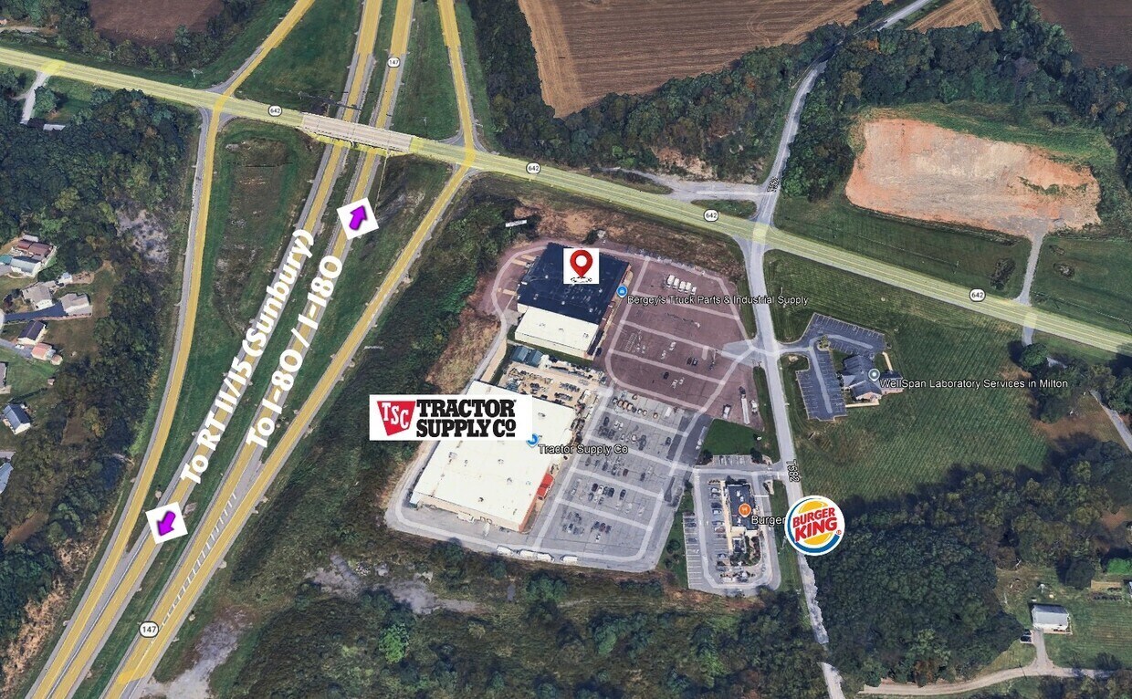 975 Carpenter Rd, Milton, PA for lease Building Photo- Image 1 of 5