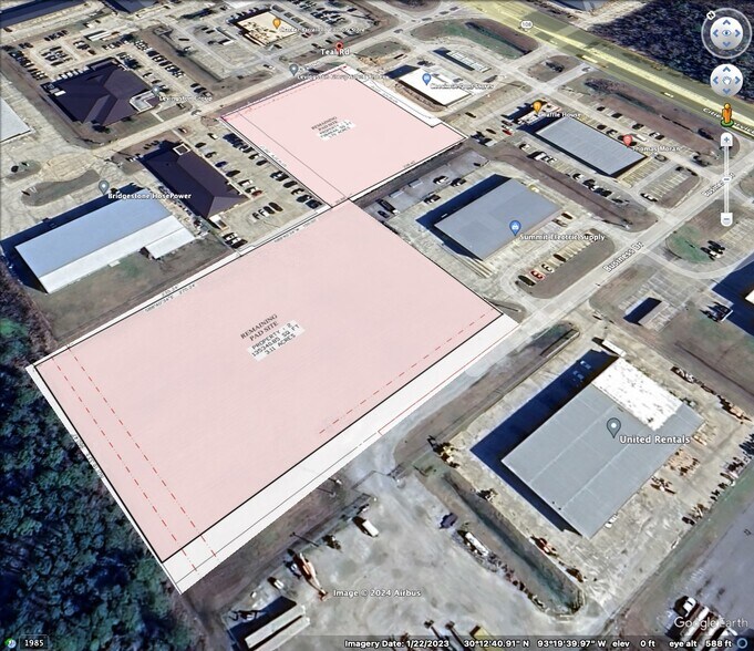 211 Teal Road, Sulphur, LA à vendre - Aérien - Image 3 de 3