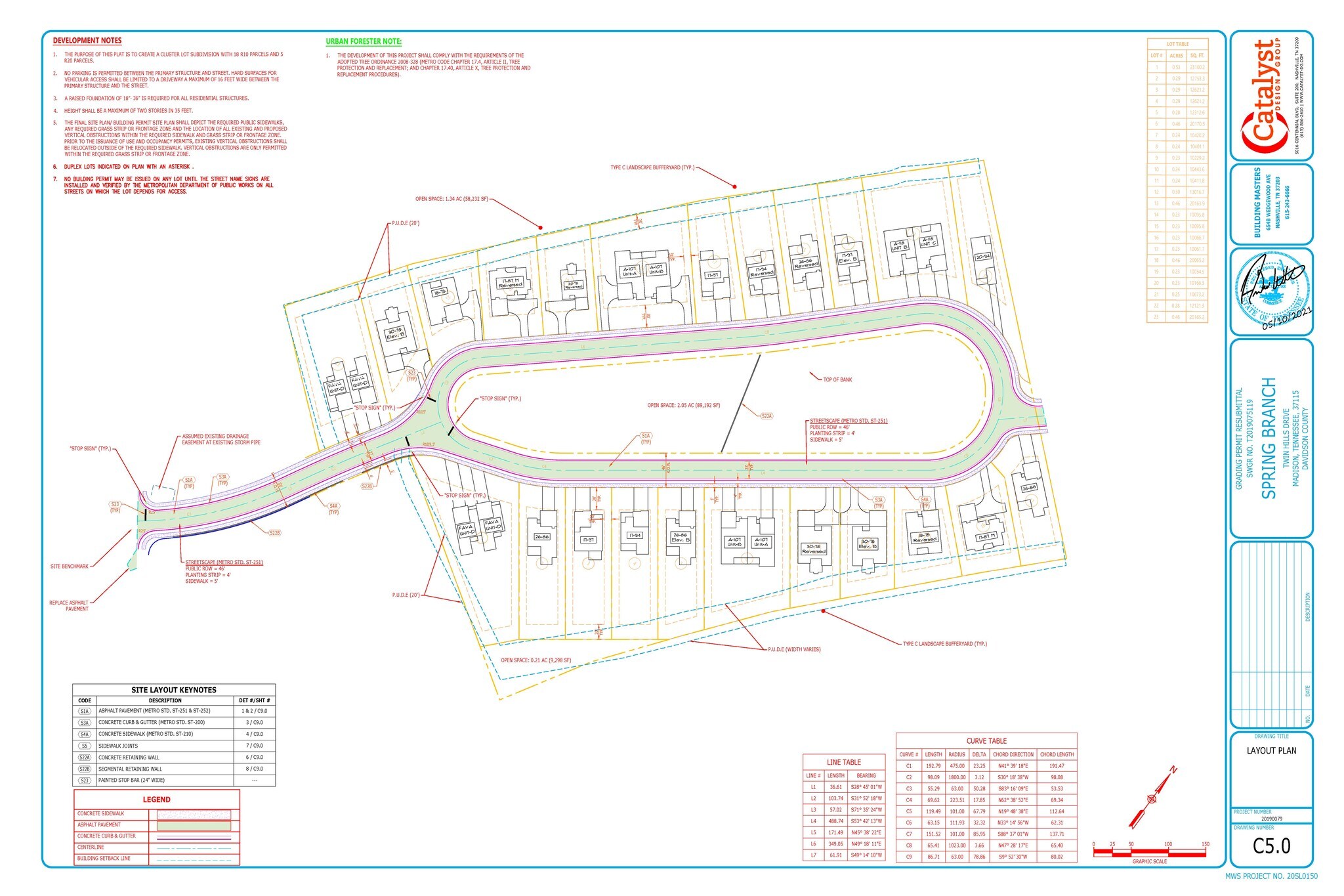 0 Spring Branch Dr, Madison, TN à vendre Plan de site- Image 1 de 1