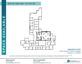 4343 Anchor Plaza Pky, Tampa, FL à louer Plan d’étage- Image 1 de 1