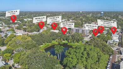 700 5th St N, Saint Petersburg, FL - AÉRIEN  Vue de la carte - Image1