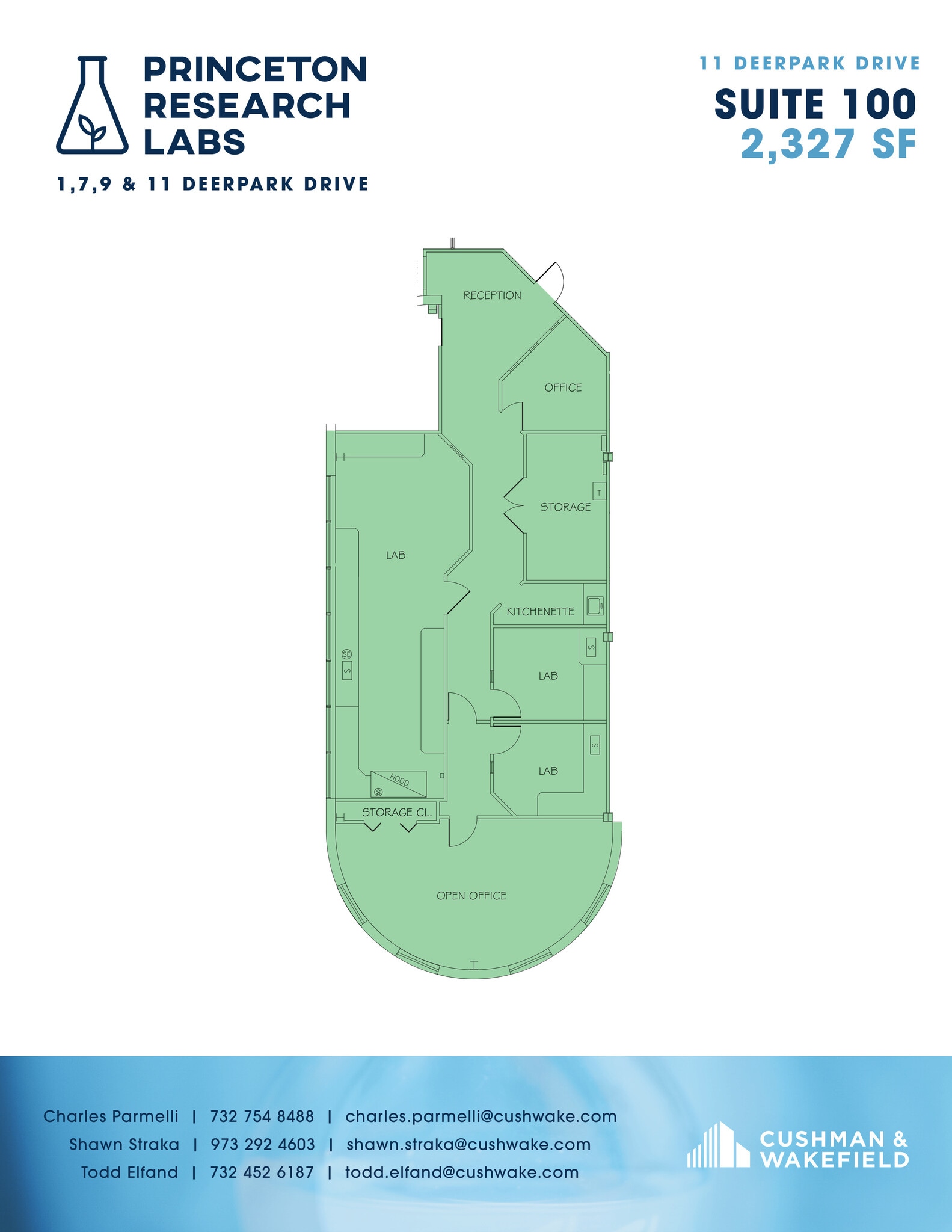 1 Deer Park Dr, Monmouth Junction, NJ for lease Floor Plan- Image 1 of 1
