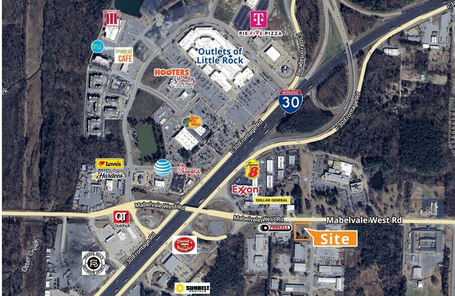 Mabelvale West Road And Otter Creek East Blvd, Mabelvale, AR à vendre - Photo du bâtiment - Image 2 de 4