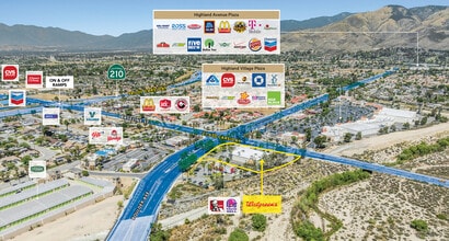 27951 Baseline St, Highland, CA - Aerial  map view