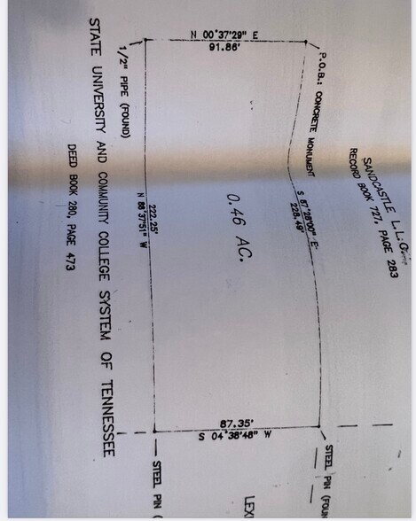 2001 N Willow Ave, Cookeville, TN à vendre - Plan cadastral - Image 2 de 2