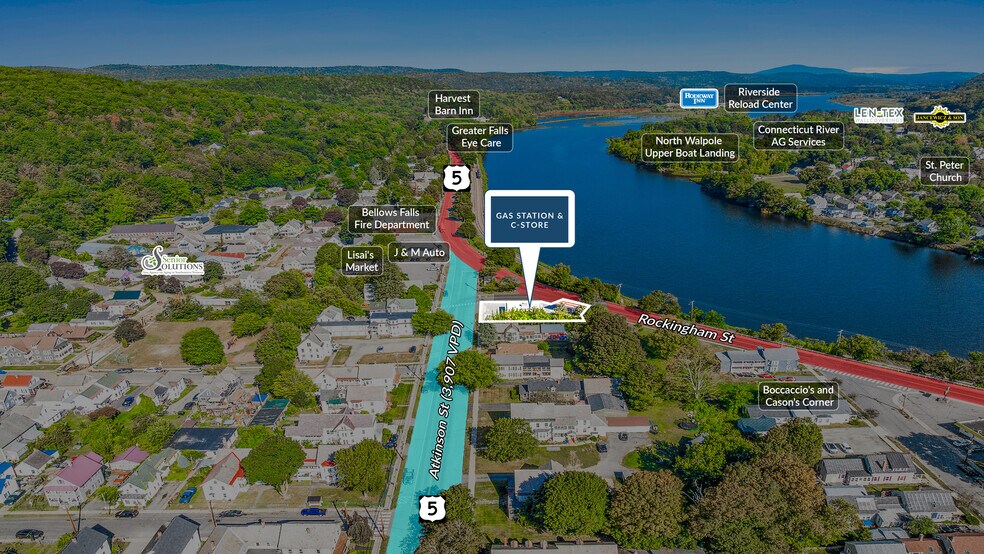 154 Rockingham St, Bellows Falls, VT à vendre - Photo du bâtiment - Image 2 de 5