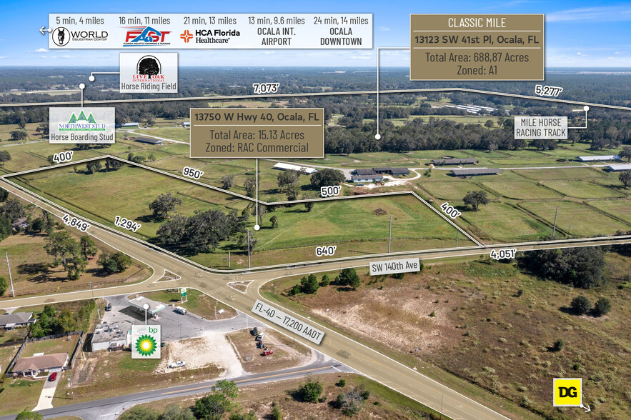 13750 W Highway 40, Ocala, FL à vendre - Photo du bâtiment - Image 1 de 1