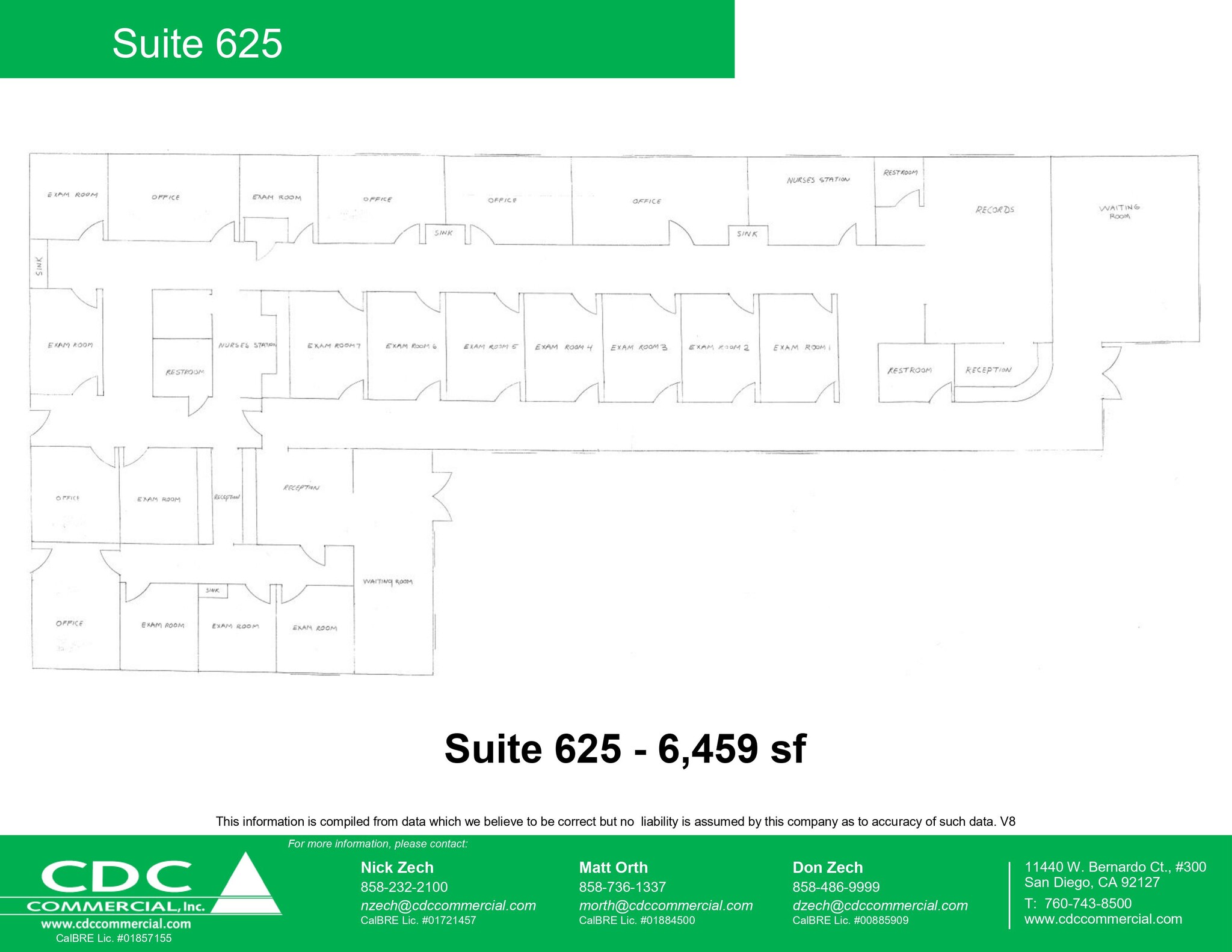 625-645 E Grand Ave, Escondido, CA à louer Plan d’étage type- Image 1 de 1