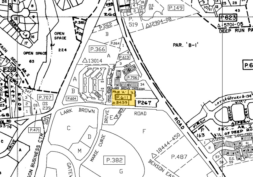 8160 Lark Brown Rd, Elkridge, MD à louer - Plan cadastral - Image 2 de 25