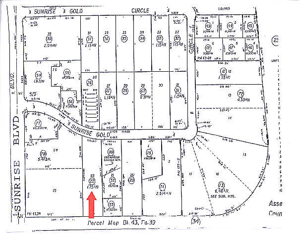 11481 Sunrise Gold Cir, Rancho Cordova, CA for lease - Plat Map - Image 2 of 11