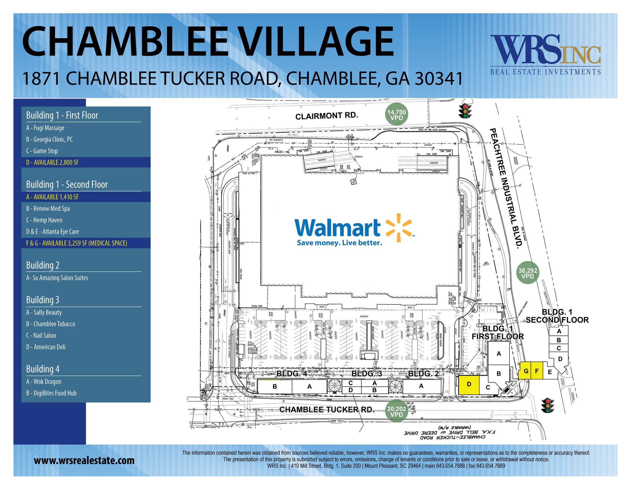 Peachtree Industrial Blvd, Chamblee, GA for lease Site Plan- Image 1 of 10