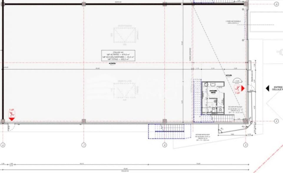 Local d'activités dans Villeparisis à vendre - Plan d’étage - Image 3 de 4