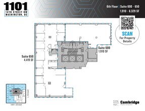 1101 14th St NW, Washington, DC for lease Floor Plan- Image 1 of 1