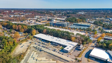 1020 E Whitaker Mill Rd, Raleigh, NC - Aerial  map view