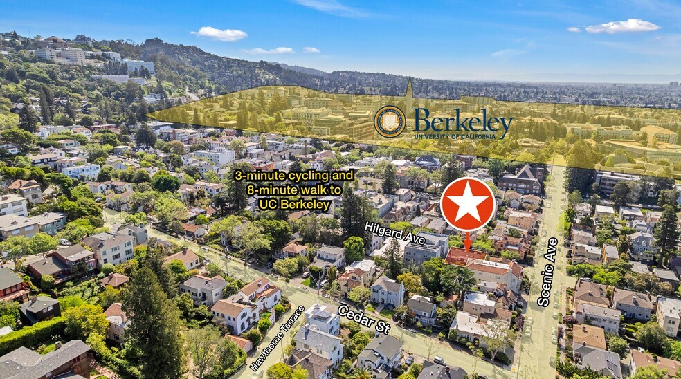 2421 Hilgard Ave, Berkeley, CA à vendre - Photo du bâtiment - Image 2 de 16