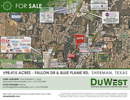 NWQ & SWQ Fallon Dr & Blue Flame Rd, Sherman TX - 1031 Exchange Property