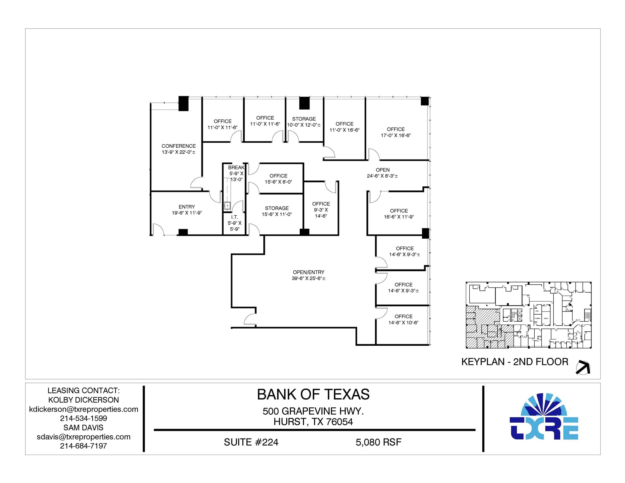 500 Grapevine Hwy, Hurst, TX for lease Floor Plan- Image 1 of 1