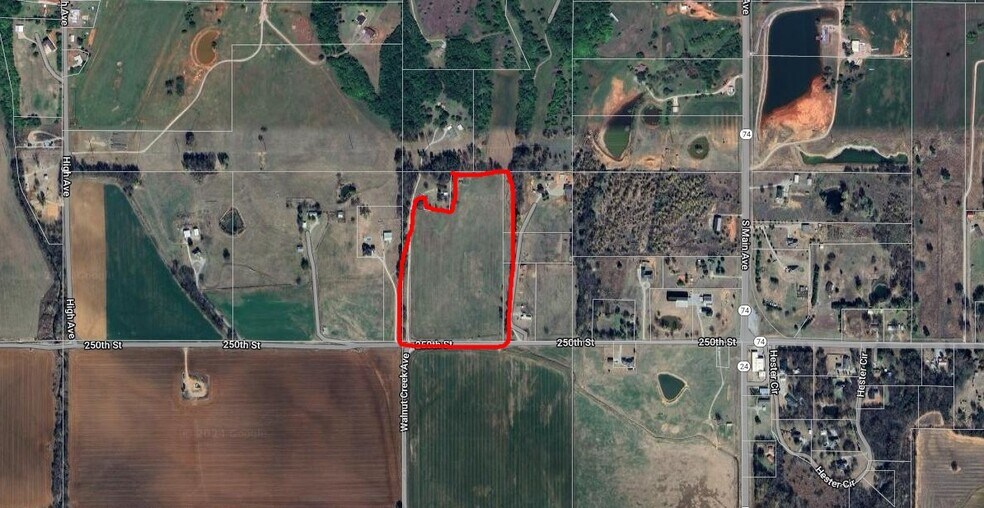 250th St, Washington, OK à vendre - Photo du bâtiment - Image 2 de 3