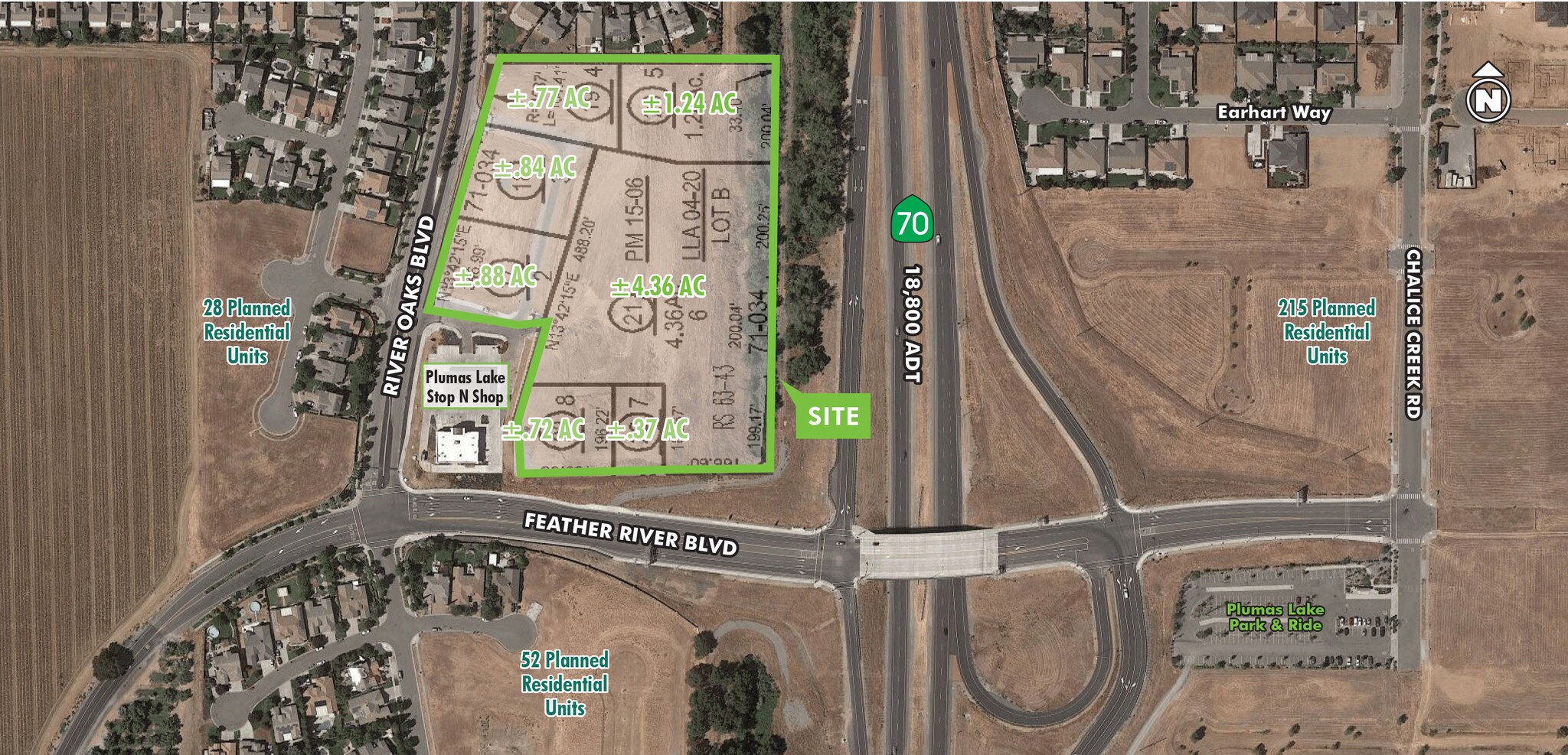 Highway 70, Plumas Lake, CA à vendre Photo principale- Image 1 de 3