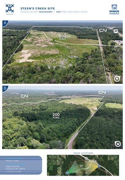 Hwys 49 & 469, Florence, MS à vendre - Aérien - Image 3 de 11