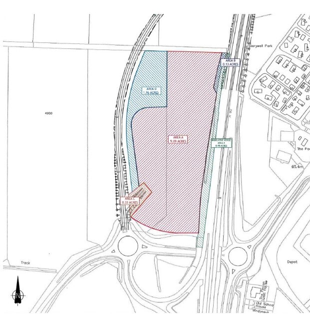 Hillside, Portlethen à vendre Plan de site- Image 1 de 2