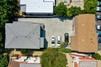 639-641 Robinson St, Los Angeles, CA - Aérien  Vue de la carte