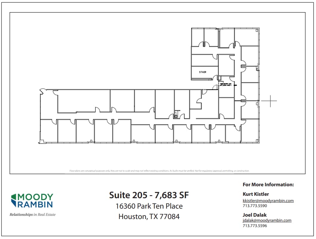 16360 Park Ten Place Dr, Houston, TX for lease Floor Plan- Image 1 of 1