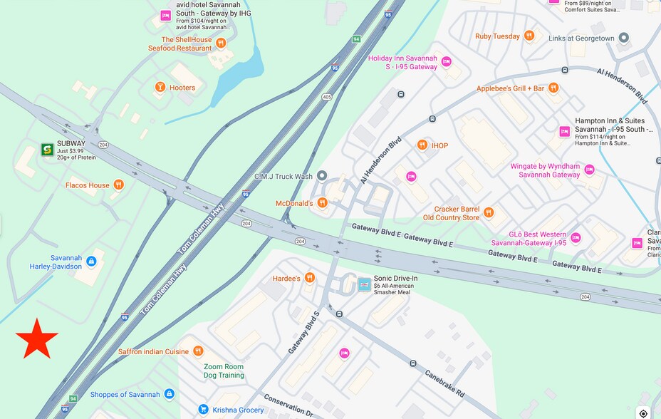 Fort Argyle Rd & Gateway Blvd, Savannah, GA à vendre - Photo du bâtiment - Image 3 de 5