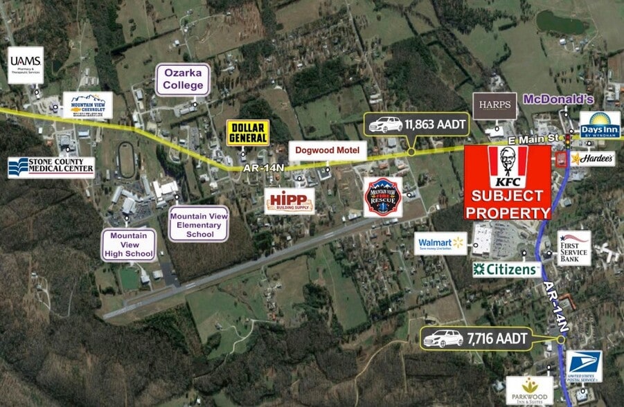 105 Sylamore Ave, Mountain View, AR for sale - Building Photo - Image 3 of 3