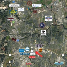 3 Roundville Ln, Round Rock, TX - AERIAL  map view