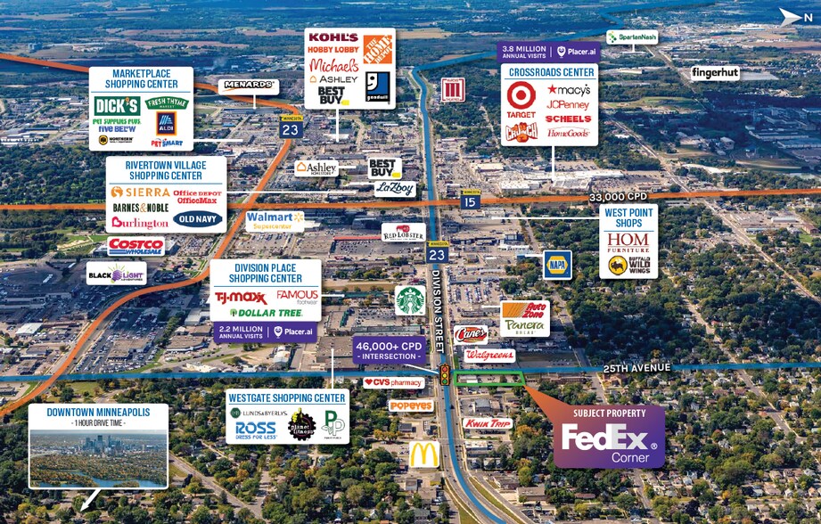 2423 Division St W, Saint Cloud, MN à vendre - Photo du bâtiment - Image 3 de 7