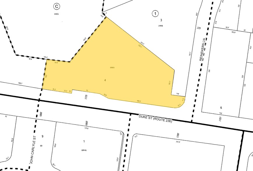 1725 Duke St, Alexandria, VA à louer - Plan cadastral - Image 2 de 17