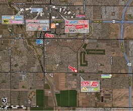 NWC Sossaman & Guadalupe Rd, Mesa, AZ - Aerial  map view