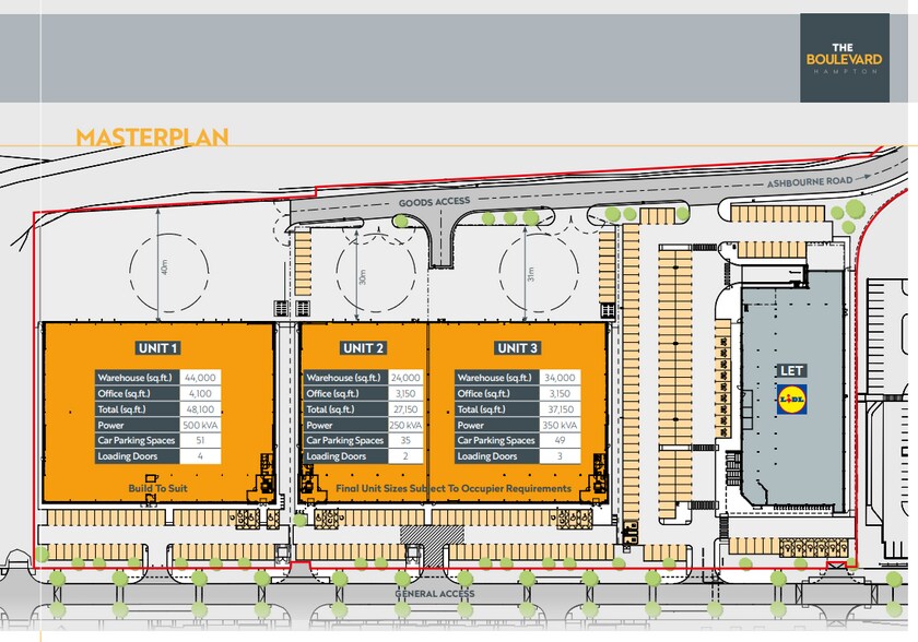 Hampton Av, Peterborough à louer - Plan de site - Image 1 de 2