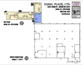 540 S Main St, Akron, OH à louer Plan d  tage- Image 1 de 1