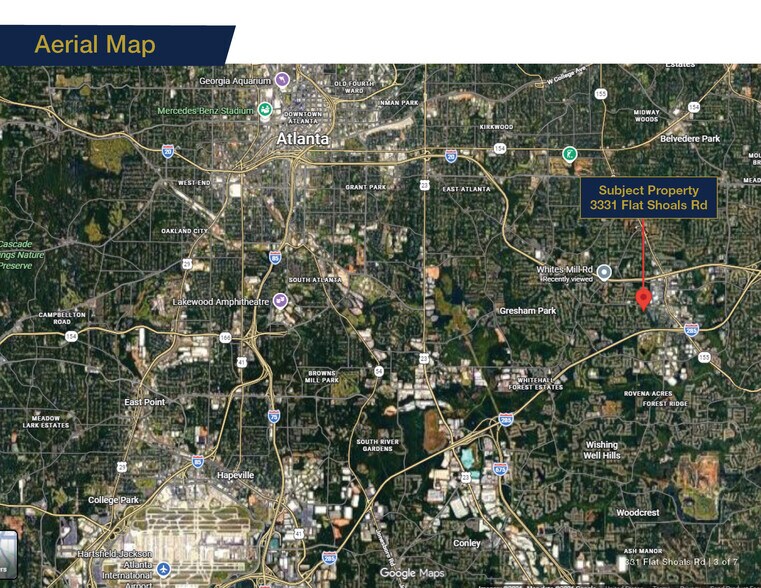 3331 Flat Shoals Rd, Decatur, GA à vendre - Photo du bâtiment - Image 2 de 4